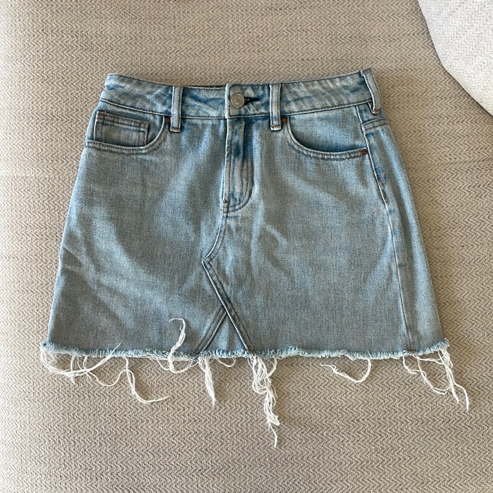 Denim skirt
